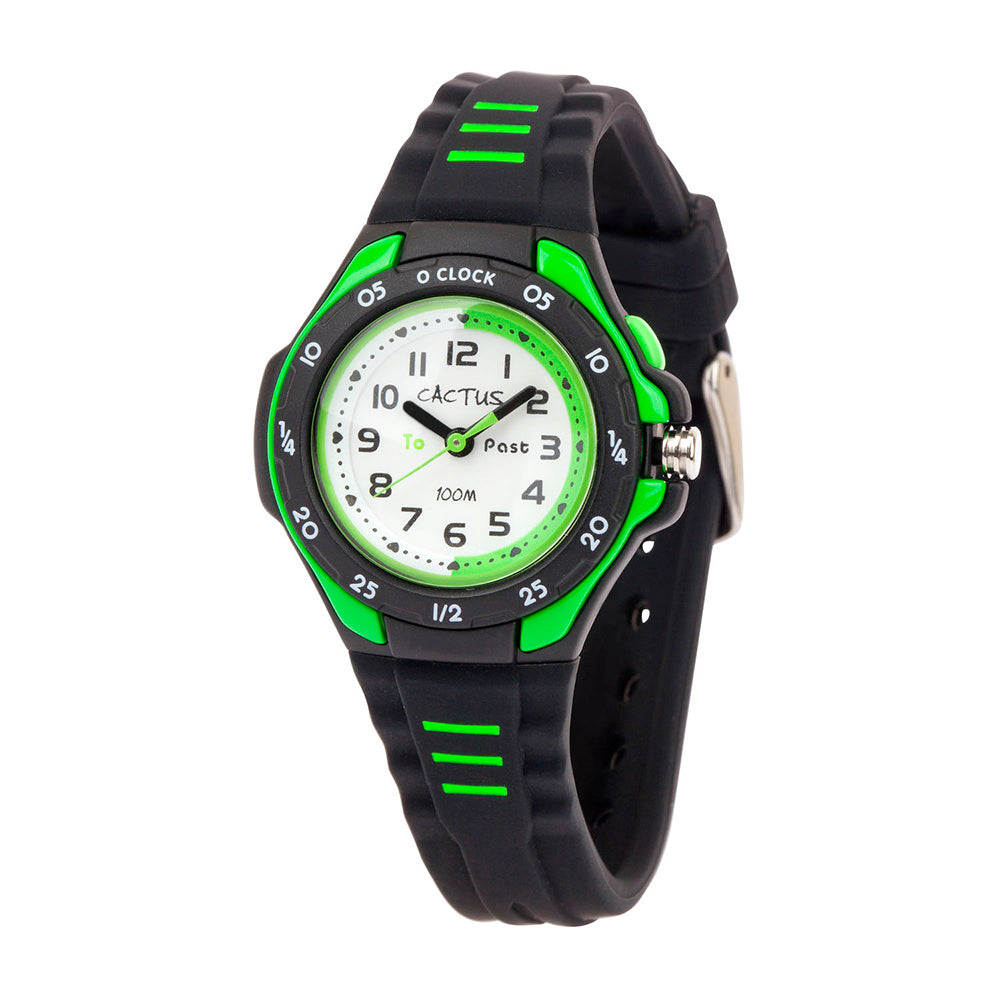 Cactus Cactus Kids Waterproof Time Teacher Watch