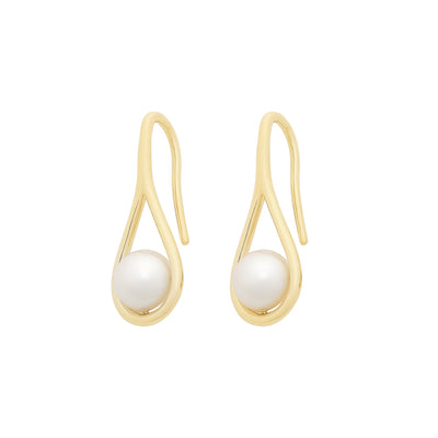9k Pearl Earrings